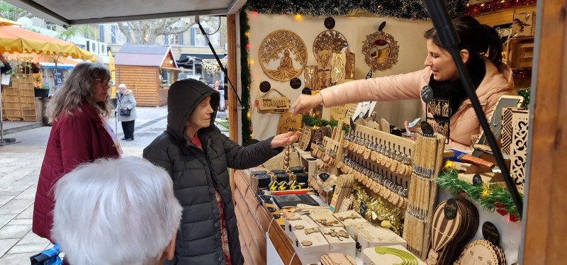 Le Sacré-Cœur s'invite au marché de Noël d'Orange